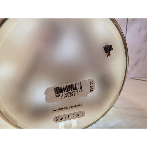 Bath & Body Works✨Pineapple Glitter‎ Globe Candle Stand Decor✨Battery Operated - Picture 2 of 9